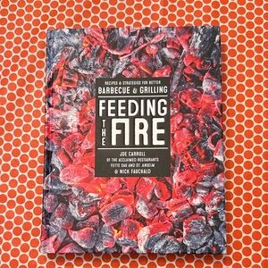 Feeding the Fire Barbecue & Grilling Cookbook - Red Charcoal Cover